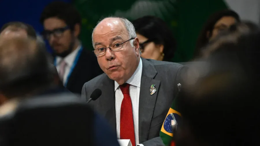 Press Conference at End of G20 Foreign Ministers Meeting in Brazil