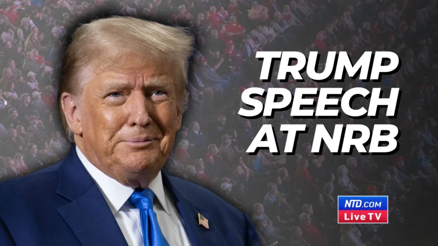 Trump Addresses Christian Broadcasters at NRB Presidential Forum