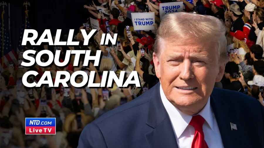 Trump Speaks at Rally in Rock Hill, South Carolina