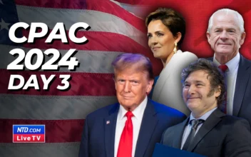 LIVE 8:30 AM ET: CPAC in DC 2024—Day 3 Featuring Donald Trump, Kari Lake, Peter Navarro, Javier Milei, and More