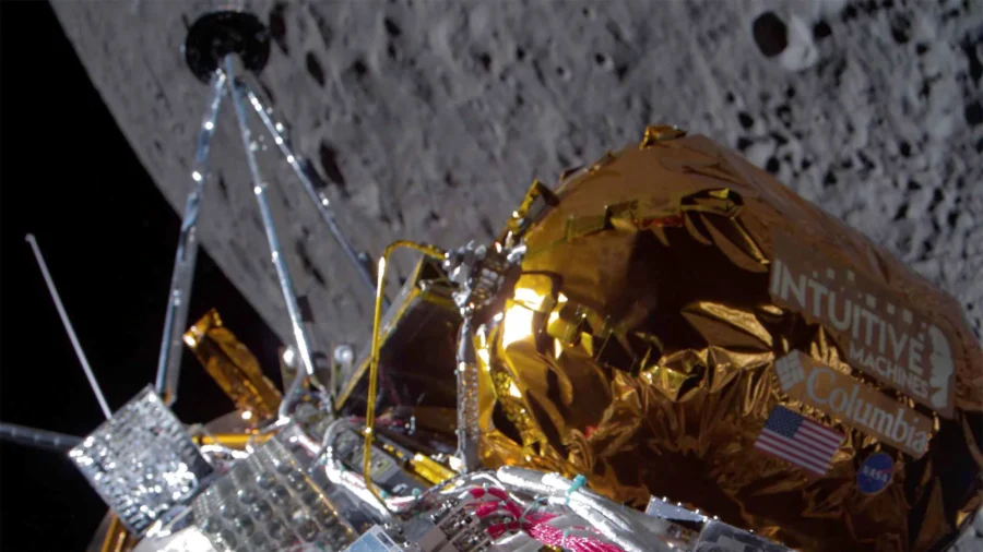 Private US Spacecraft Is on Its Side on Moon With Some Antennas Covered Up, Company Says