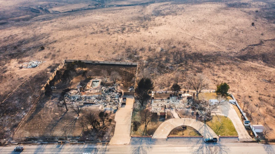 Texas Battles Historic Wildfires