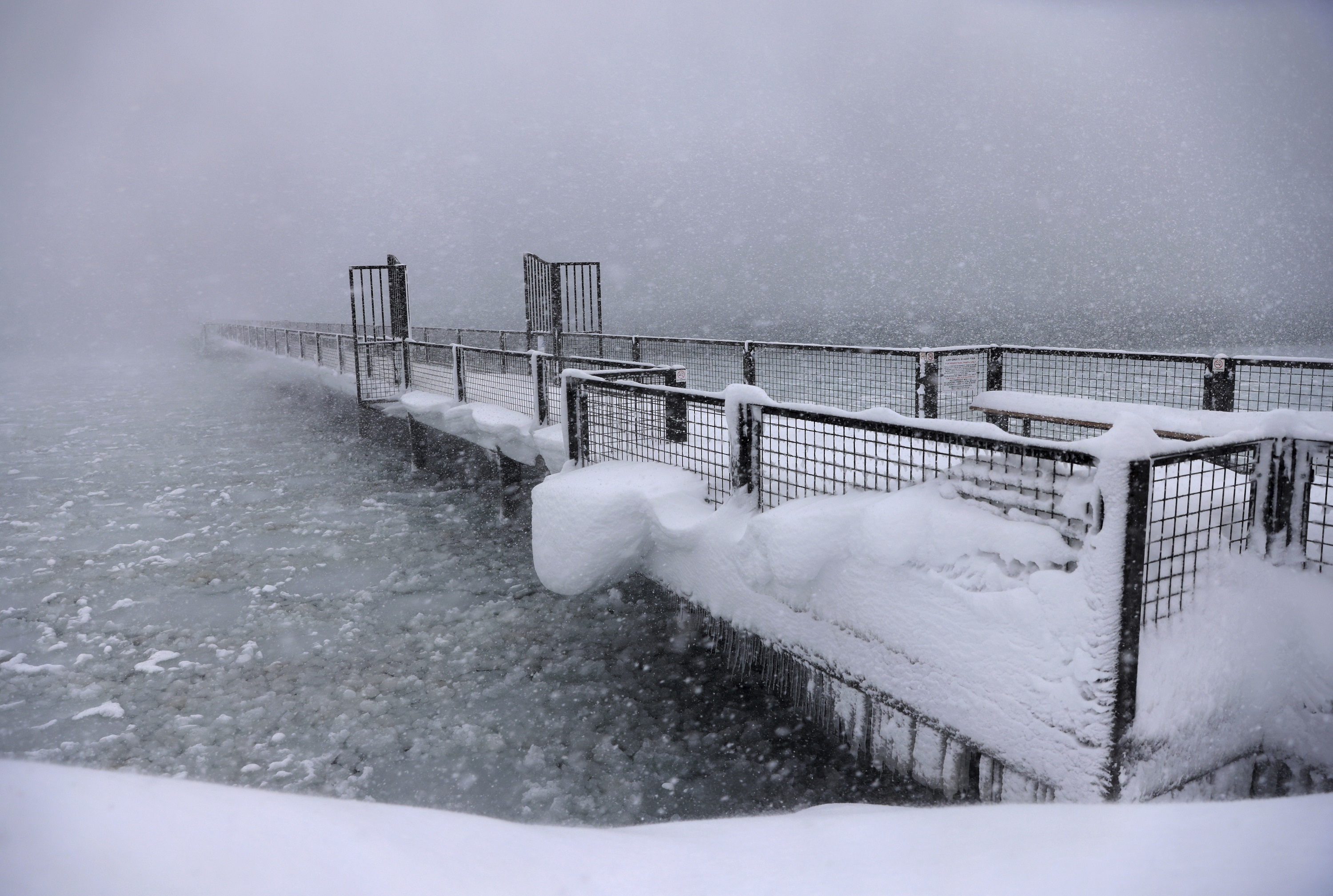 Key Northern California Highway Closed as Snow Continues to Fall in the