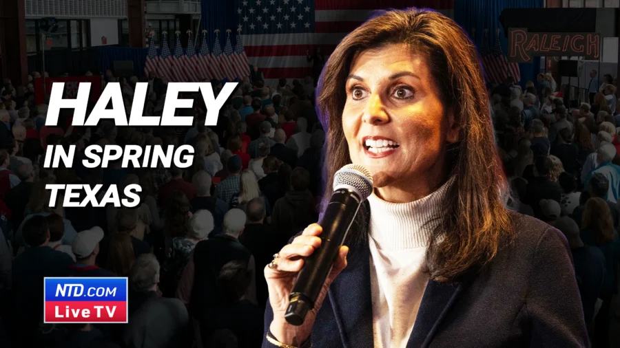 Nikki Haley Holds a Campaign Rally in Spring, Texas
