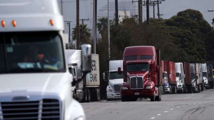 California’s Regulations Causing Truck Shortages, Rising Costs, Industry Says