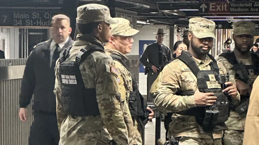 Gov. Hochul Deploys National Guardsmen, State Police to Combat NYC Subway Crime