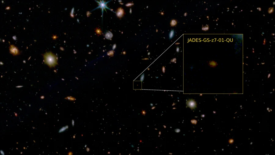 Earliest-Known ‘Dead’ Galaxy Spotted by Webb Telescope