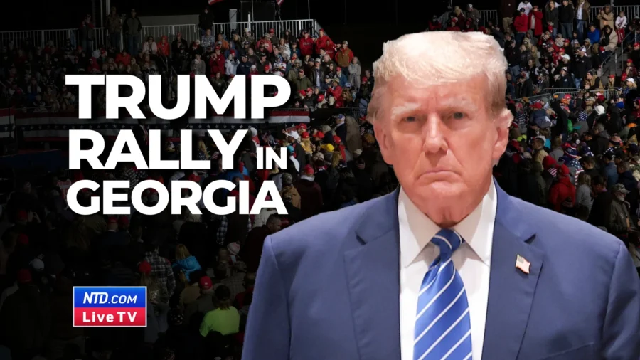 Trump Holds ‘Get Out the Vote’ Rally in Rome, Georgia
