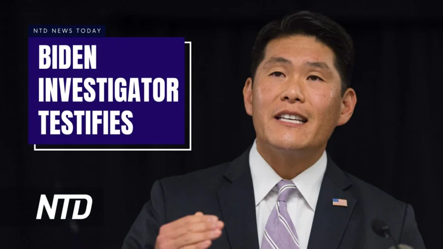 NTD News Today Live Coverage (March 12): Robert Hur's Testimony on Biden's Classified Documents Investigation