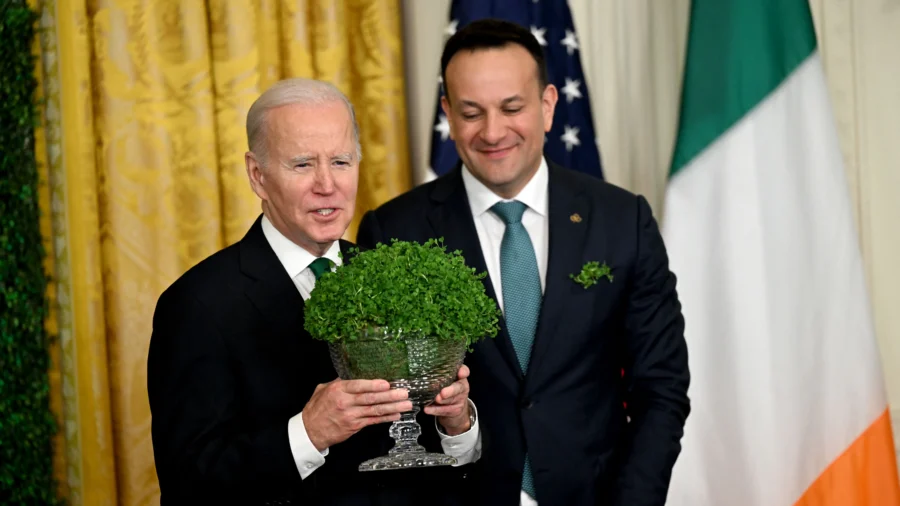 Biden Hosts Irish Prime Minister Varadkar at White House