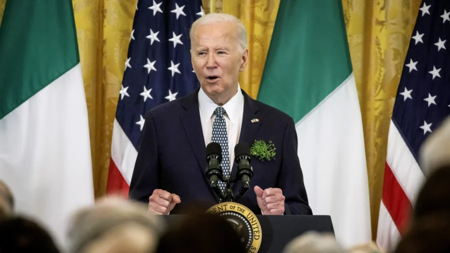 Biden Delivers Remarks at St. Patrick’s Day Celebration