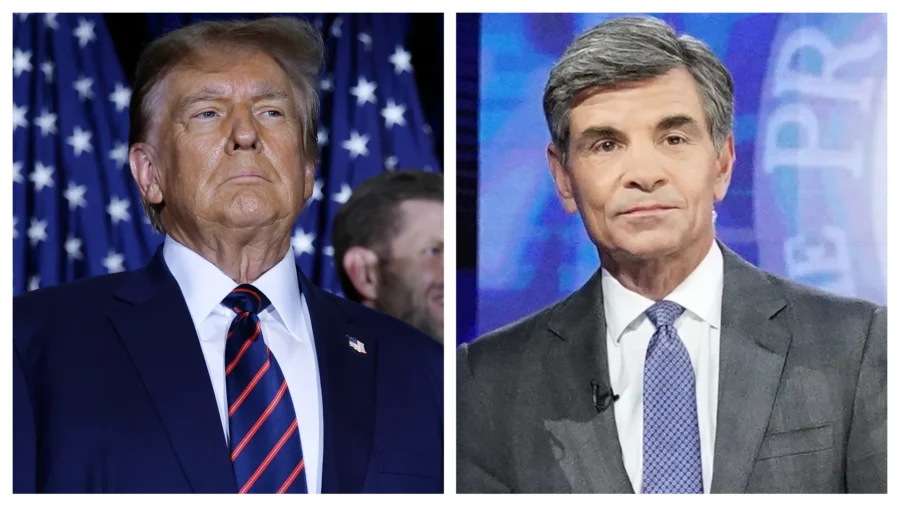 Trump Sues ABC News, Host George Stephanopoulos for Defamation