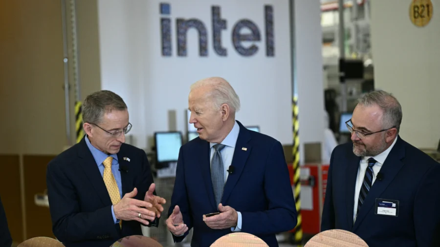 Intel Gets $8.5 Billion Grant From CHIPS Act