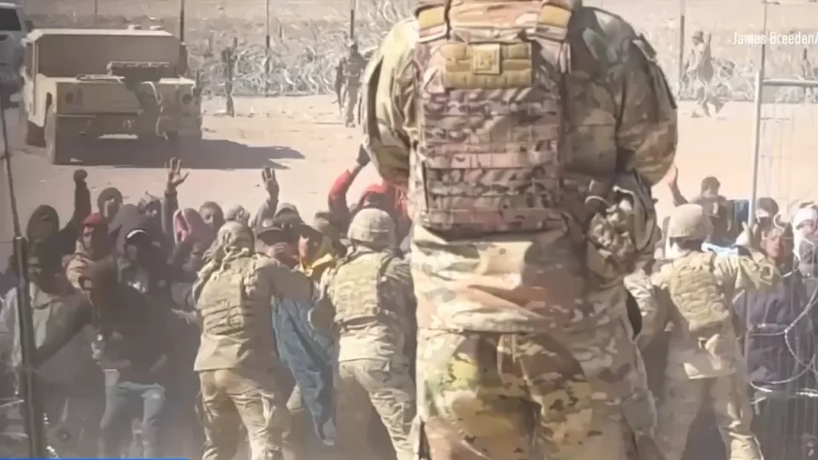 Republicans React to Immigrants Rushing Southern Border, Overwhelming National Guard