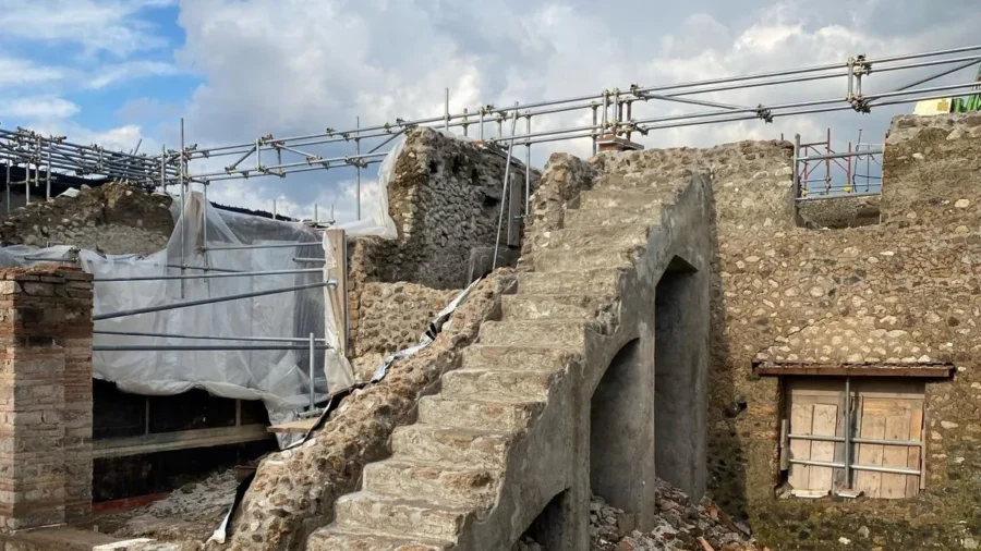 Pompeii Building Site Reveals Ancient Roman Construction Methods