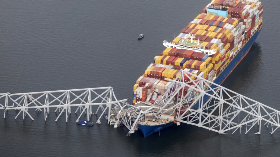 NTSB Holds Media Briefing on Francis Scott Key Bridge