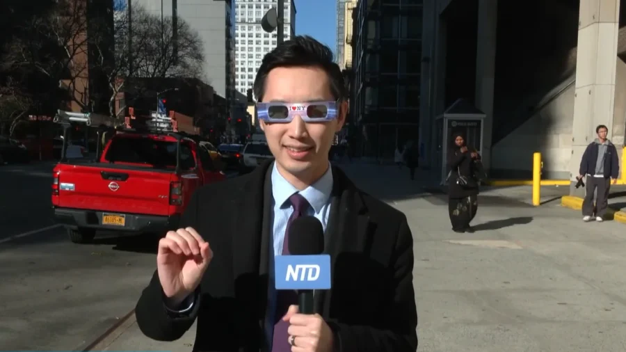 New York Offers Free Glasses as Residents Prepare for Total Solar Eclipse