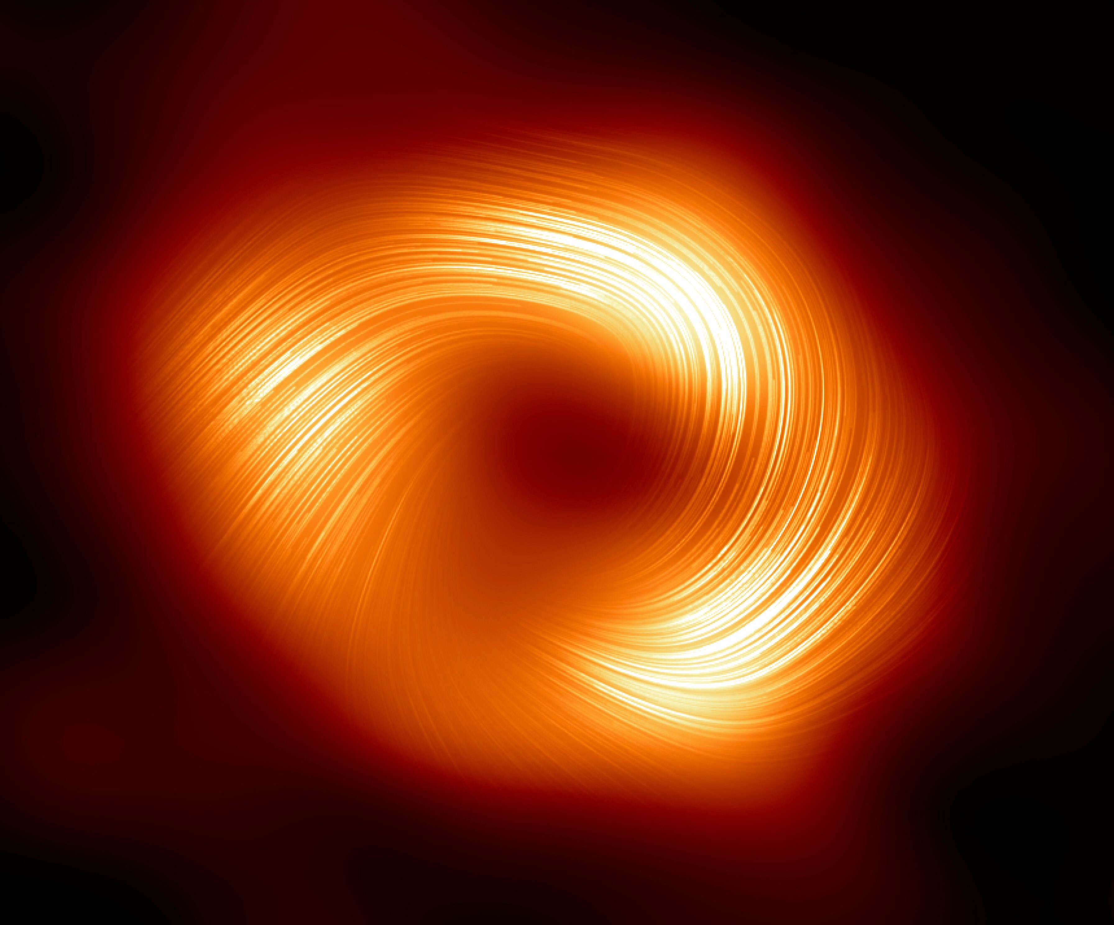 Twisted Magnetic Field Observed Around Milky Way’s Central Black Hole | NTD