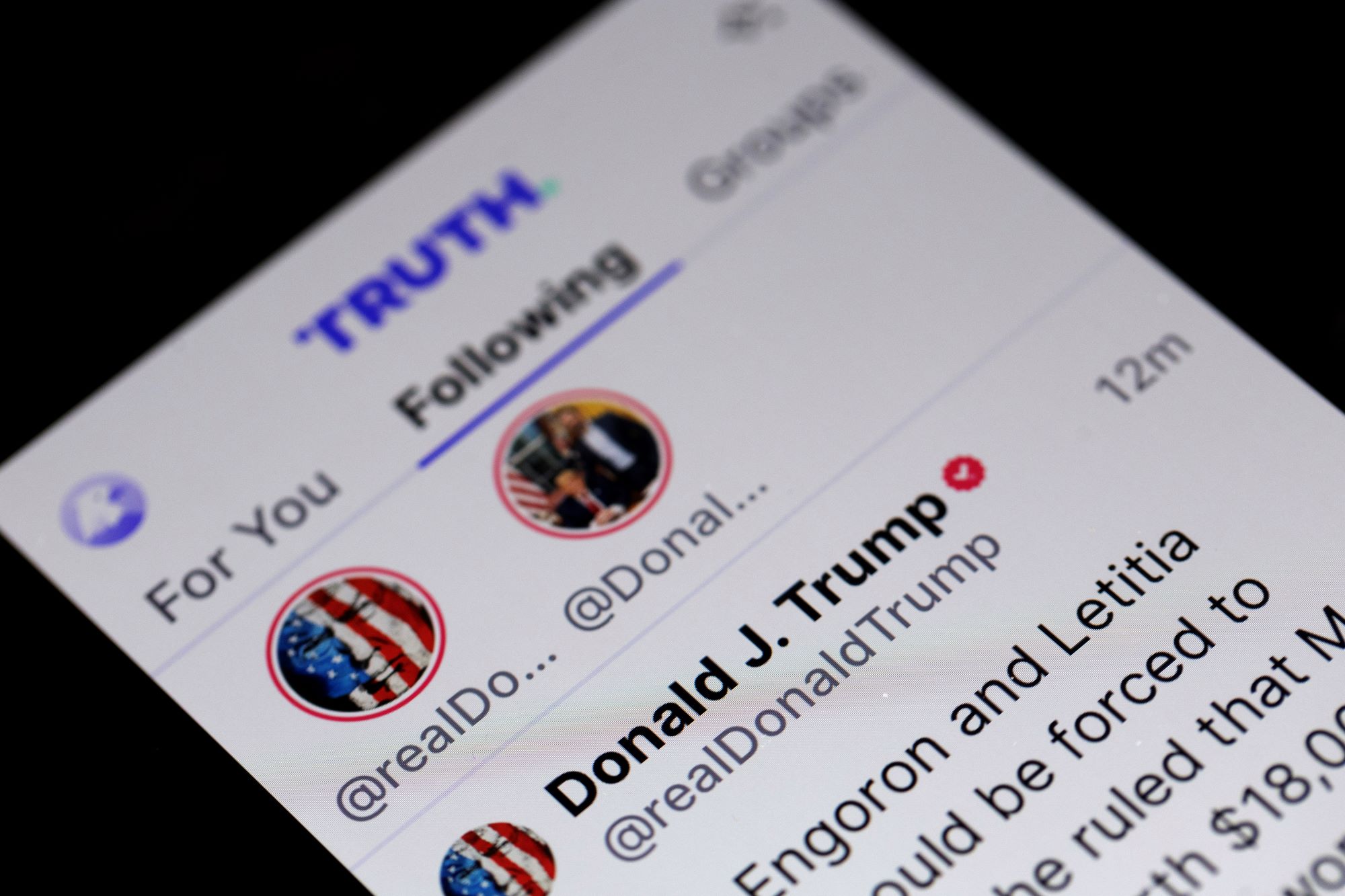 Trump Sues Truth Social Co-founders, Seeking To Forfeit Their Shares | NTD