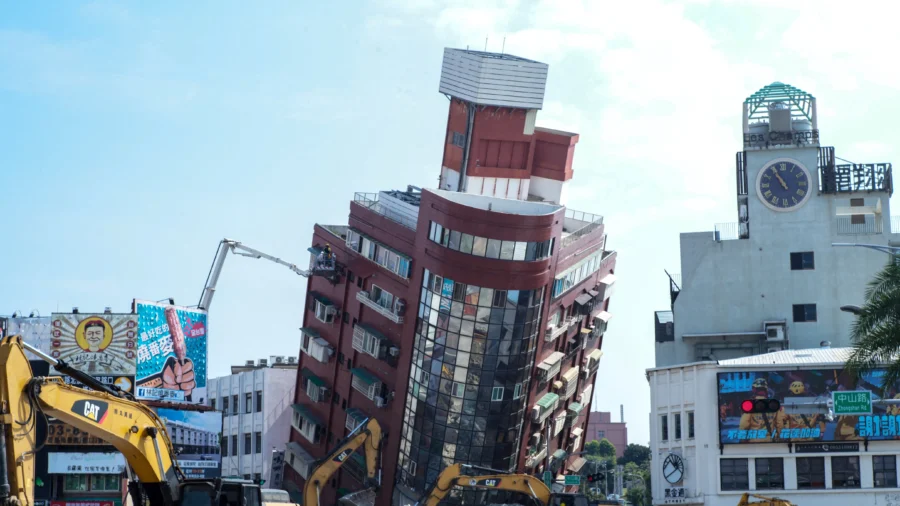 Rescue Efforts Underway After 7.4 Magnitude Earthquake Struck Taiwan