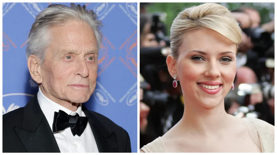 Michael Douglas Found Out He’s Related to Scarlett Johansson on ‘Finding Your Roots’