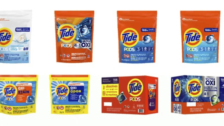 P&G Recalls 8.2 Million Bags of Tide, Gain, Other Laundry Detergents Over Packaging Defect
