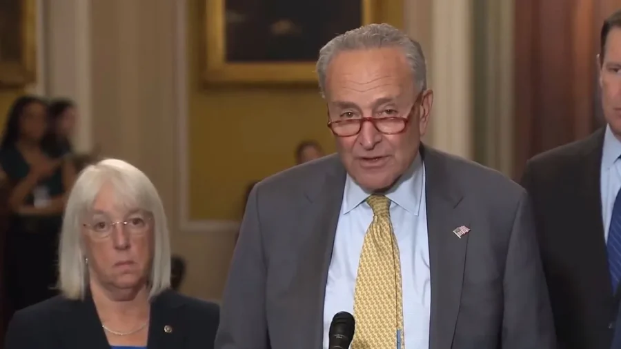 Senate Democrat and Republican Leaders Hold Weekly Press Conferences