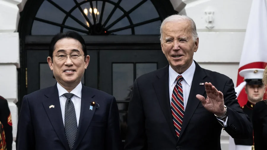 Biden Hosts Japan’s Kishida for Crucial Talks as China Tensions Rise