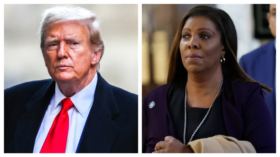 Letitia James’ Attack on Legality of Trump’s $175 Million Bond Draws Allegations of Bias