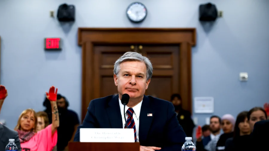 FBI Wray Testifies in Budget Hearing by House Appropriations Committee
