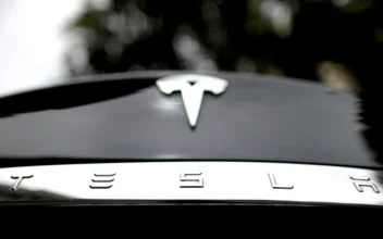 A Tesla car in Santa Monica, Calif., on Oct. 23, 2018. (Lucy Nicholson/Reuters)