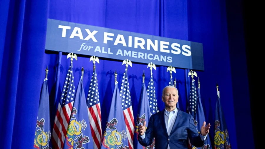 Biden Campaigns in Philadelphia