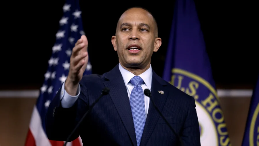House Democratic Leader Jeffries Holds Weekly Press Conference
