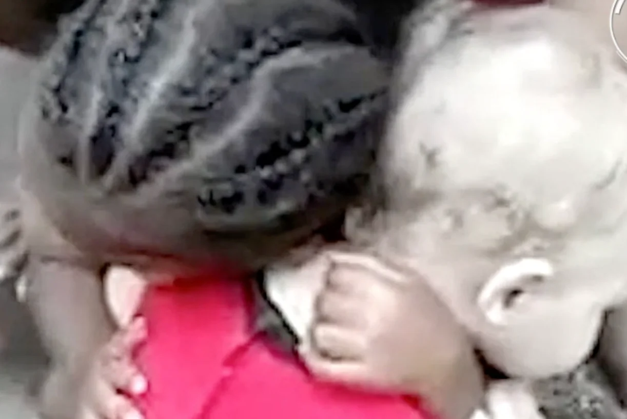 Two New Friends Won’t Stop Hugging