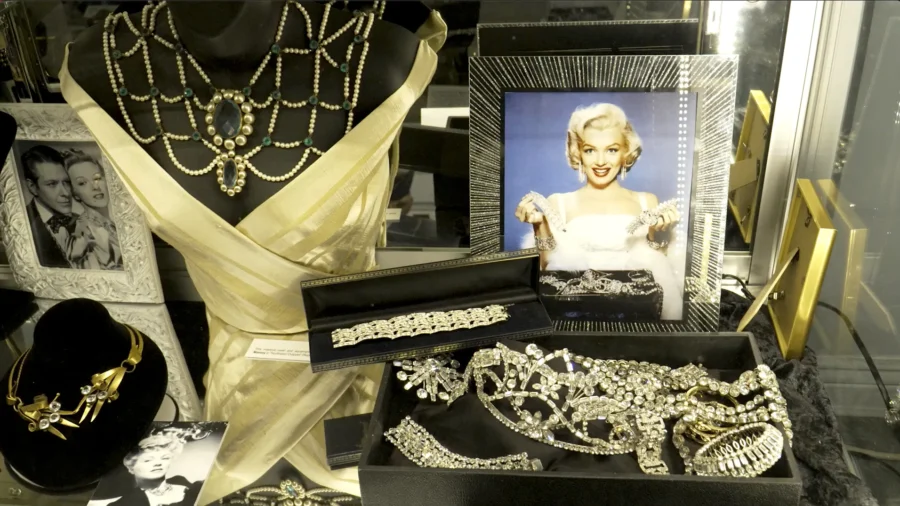 Costume Jewelry Worn by Stars of Hollywood's Golden Age on Display