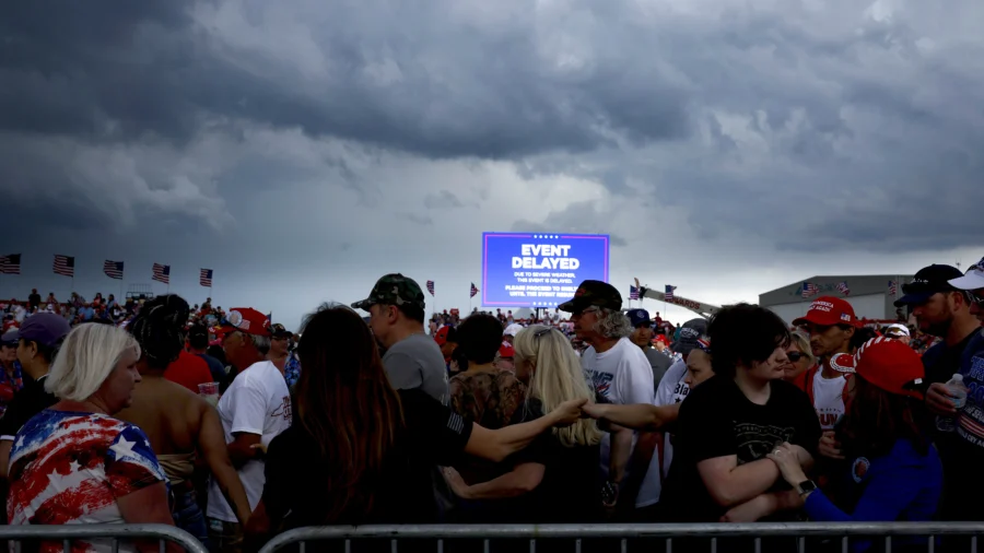 Trump Rally in North Carolina Called Off Due to Thunderstorm