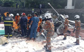 2 Malaysian Military Helicopters Collide and Crash While Training, Killing All 10 Crew