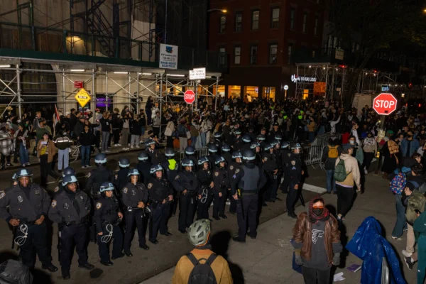 NYPD Disperses Pro-Palestine Protest at New York University After Assistance Sought