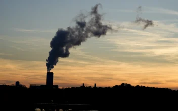 The Marshall Steam Station coal power plant operates near Mooresville, N.C., on March 3, 2024. (Chris Carlson/AP Photo)