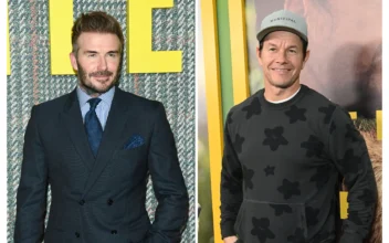 (Left) David Beckham attends the UK series global premiere of "The Gentlemen" in London on March 5, 2024. (Right) Mark Wahlberg attends "Arthur The King" Special Screening And Adoption Event in Los Angeles on Feb. 19, 2024. (Stuart C. Wilson/Getty Images; Jon Kopaloff/Getty Images for Lionsgate)