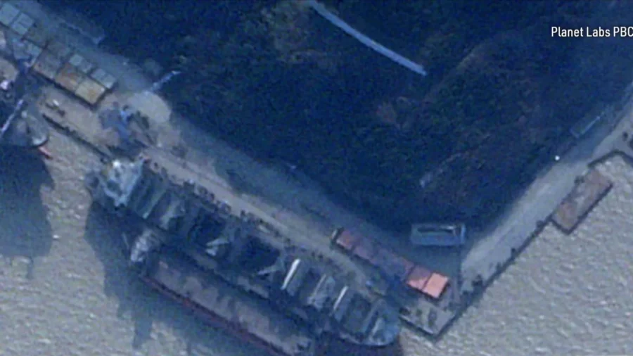 China Docks Ship Tied to North Korea–Russia Arms Transfers