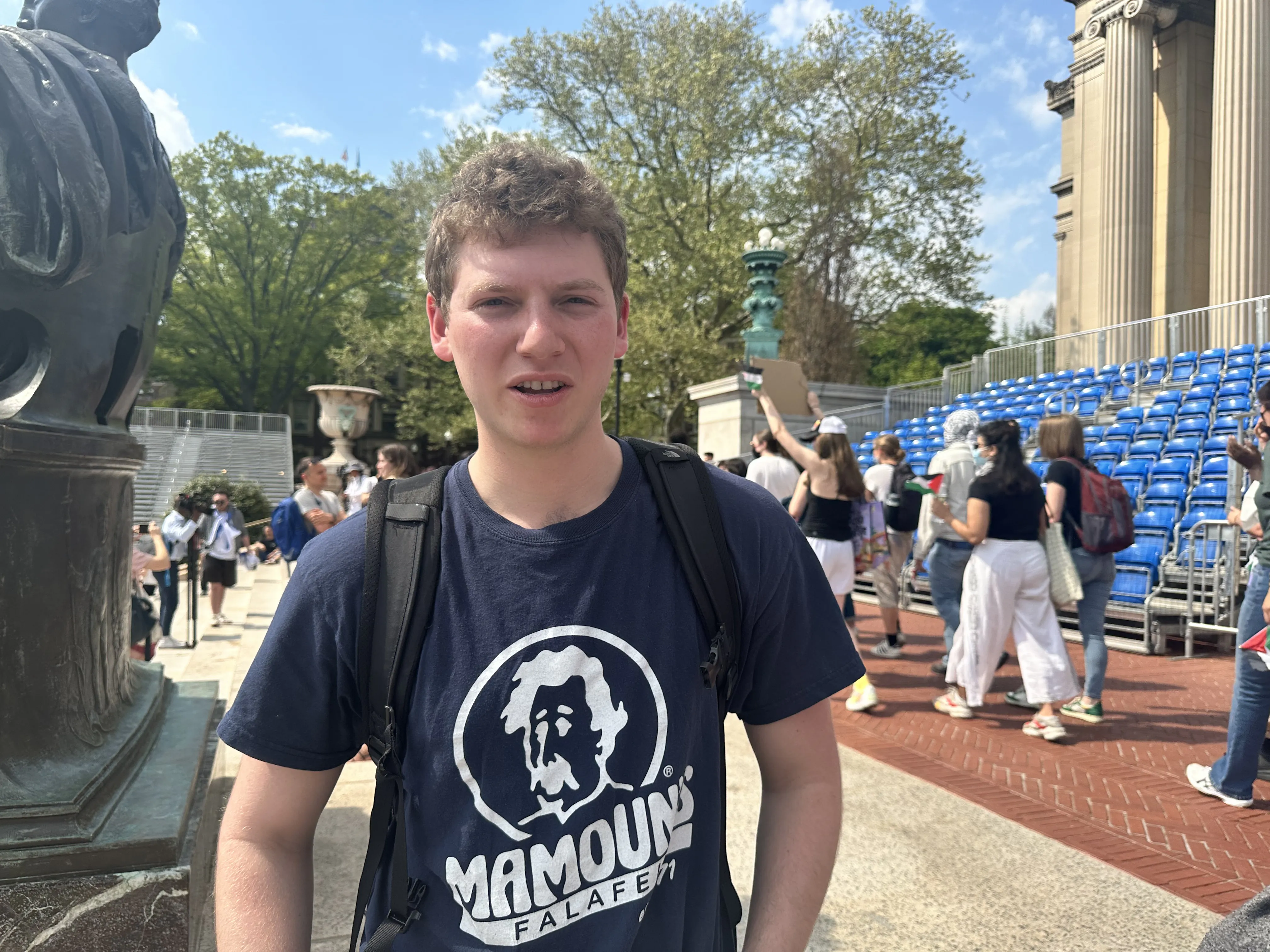 Students React to Columbia University Suspension of Pro-Palestine ...