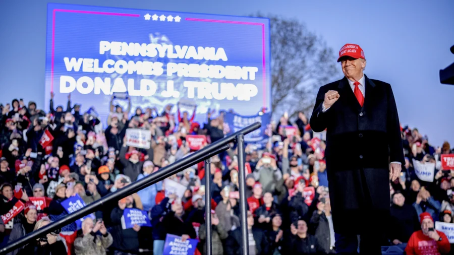 Interviews With Supporters Ahead of Trump Rally in Freeland, Michigan