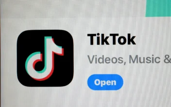 The TikTok app is displayed on an iPhone screen in Miami, Fla., on April 24, 2024. (Joe Raedle/Getty Images)