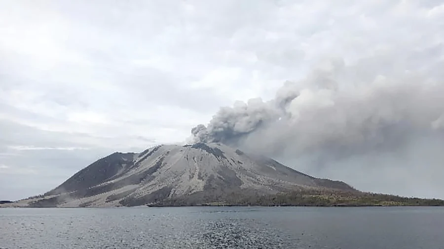Indonesia’s Ruang Volcano Spews More Hot Clouds After Eruption Forces Closure of Schools, Airports