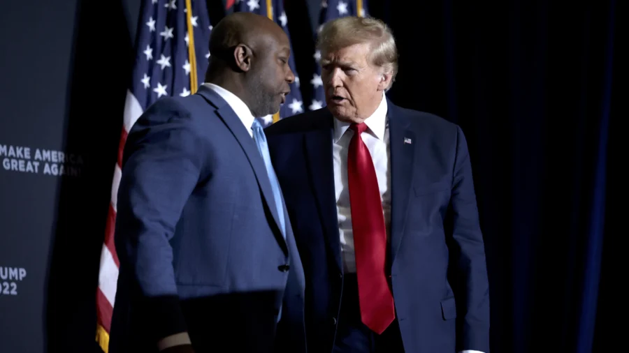 Sen. Scott Says Trump Didn’t Discuss Possibility of Vice Presidency ...