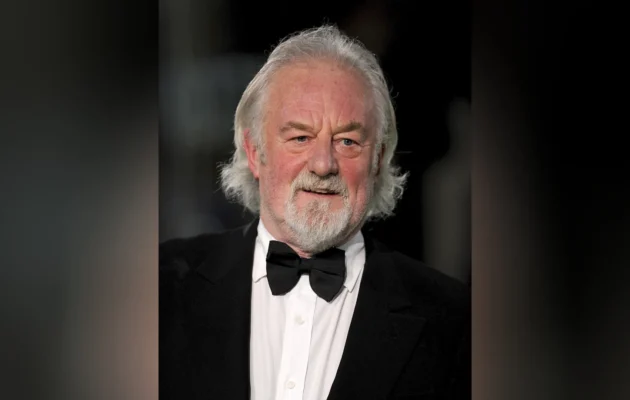 Actor Bernard Hill arrives for the U.K. Premiere of "The Hobbit: An Unexpected Journey" at the Odeon Leicester Square, in London, Dec. 12, 2012. (Dominic Lipinski/PA via AP)