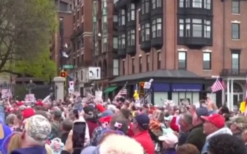 ‘Close the Border’ Rally in Boston Draws a Crowd of Protesters