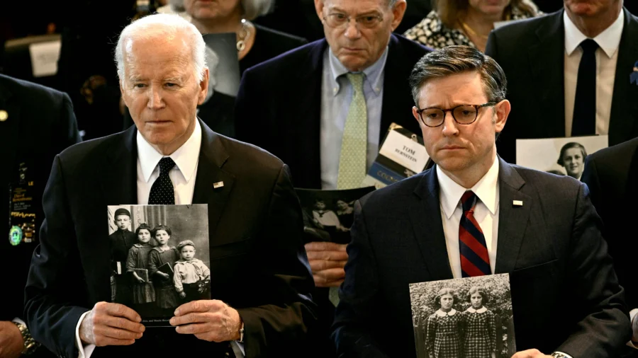 Biden Delivers Keynote Speech at Holocaust Remembrance Day Ceremony