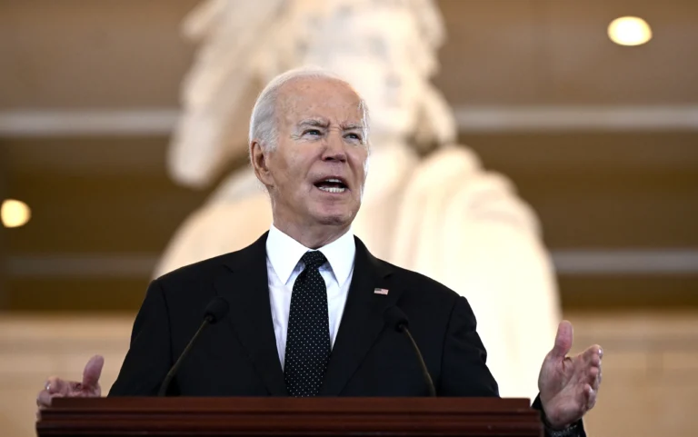 Biden Condemns Mounting Anti-Semitism in Holocaust Remembrance Speech